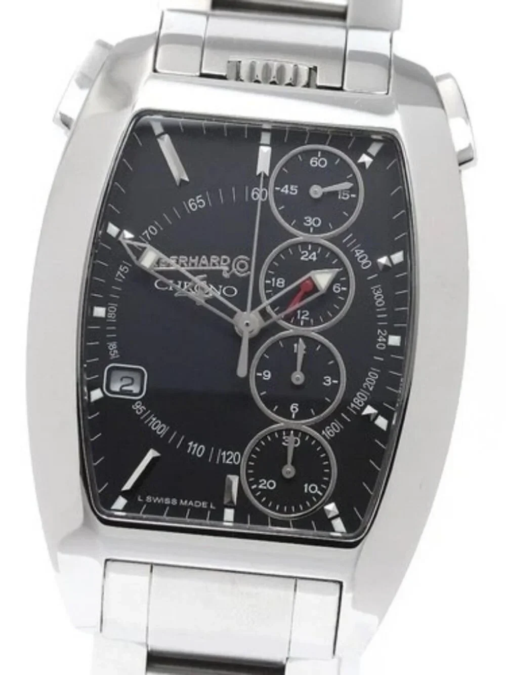 EBERHARD Chrono 4 31047 Date black Dial Automatic Men's Watch_960290